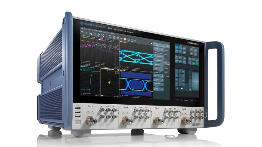 Rohde & Schwarz presenta los nuevos analizadores vectoriales de redes con rangos de frecuencia hasta 67 GHz